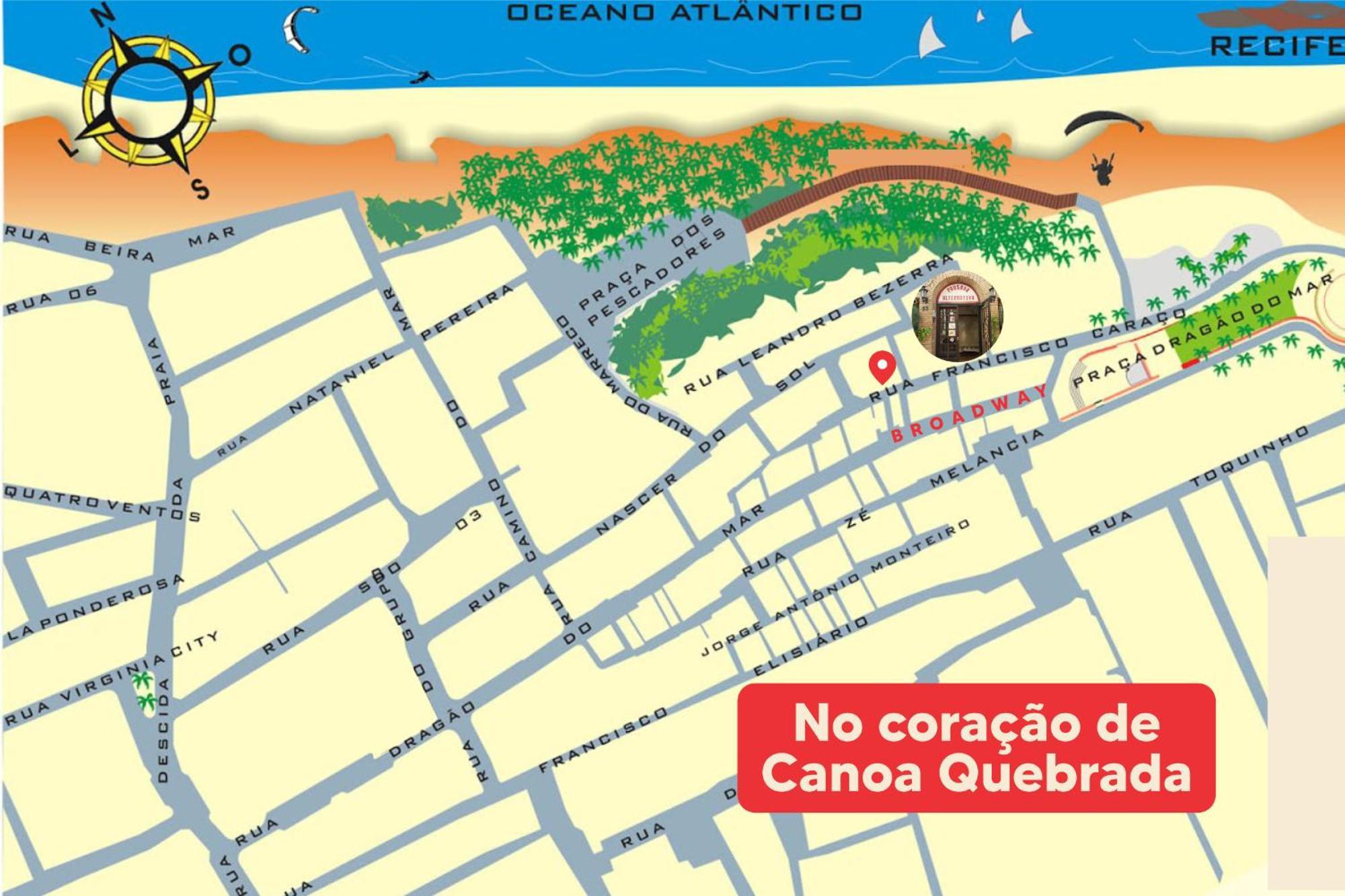 Pousada Alternativa Canoa Quebrada Dış mekan fotoğraf